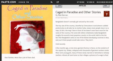 Paste - Caged in Paradise